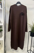 Kép betöltése a galériamegjelenítőbe: 0139 HELGA kötött maxi ruha
