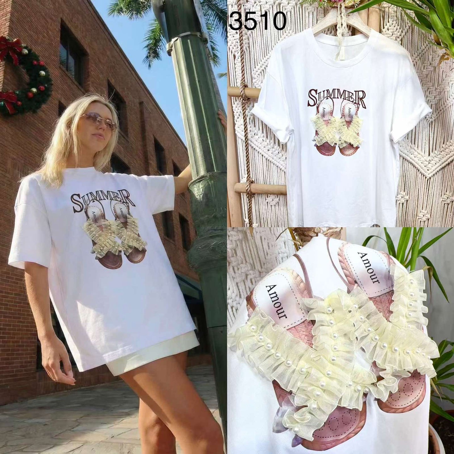 3510 SUMMER pamut póló