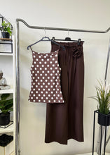 Kép betöltése a galériamegjelenítőbe: 18680 ELLY magas derekú vászon nadrág
