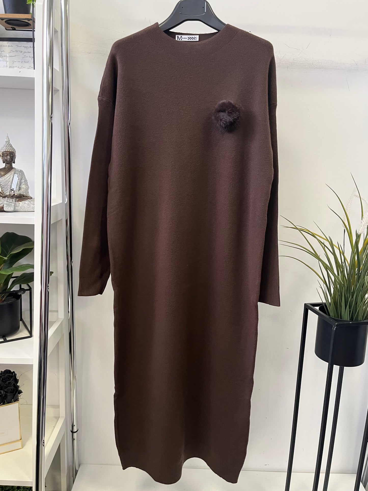 0139 HELGA kötött maxi ruha