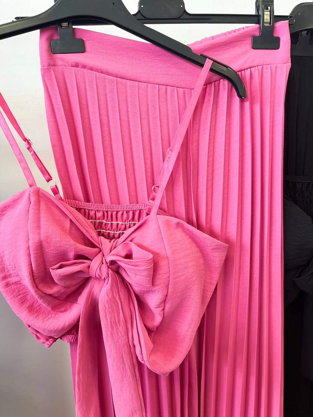 10159 ALIANA top + pliszírozott nadrág szett