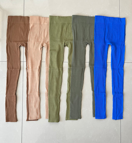2250/0910 VÉKONY Bordás leggings