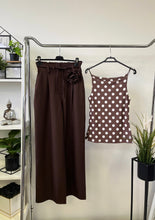 Kép betöltése a galériamegjelenítőbe: 18680 ELLY magas derekú vászon nadrág
