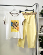 Kép betöltése a galériamegjelenítőbe: 1592 PUNCH monkey sárga póló
