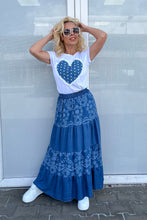 Kép betöltése a galériamegjelenítőbe: 2759 BREE farmer hatású szoknya
