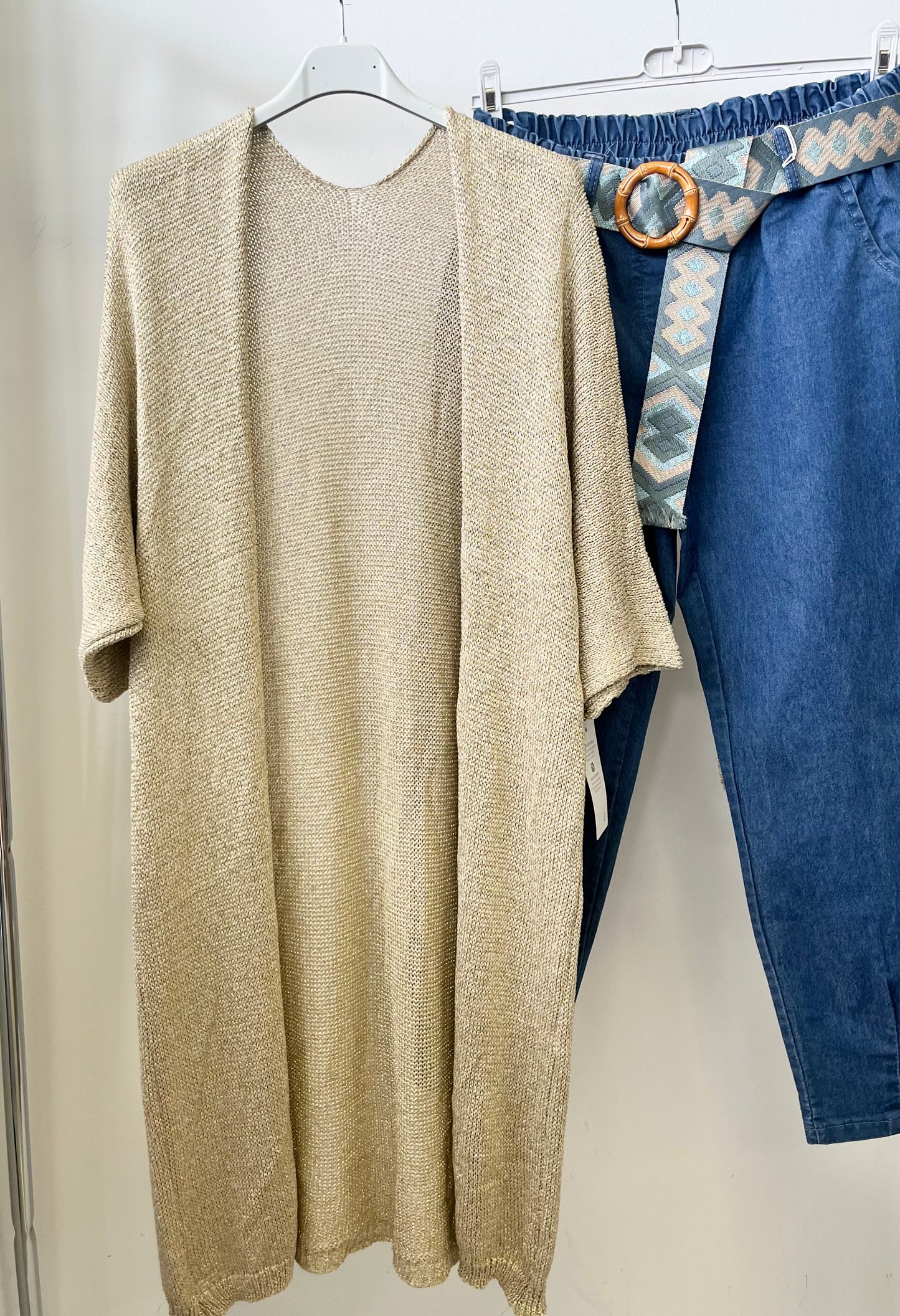 10269 LUREX kardigán