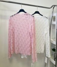 Kép betöltése a galériamegjelenítőbe: 0030501 BENITA csipke felső
