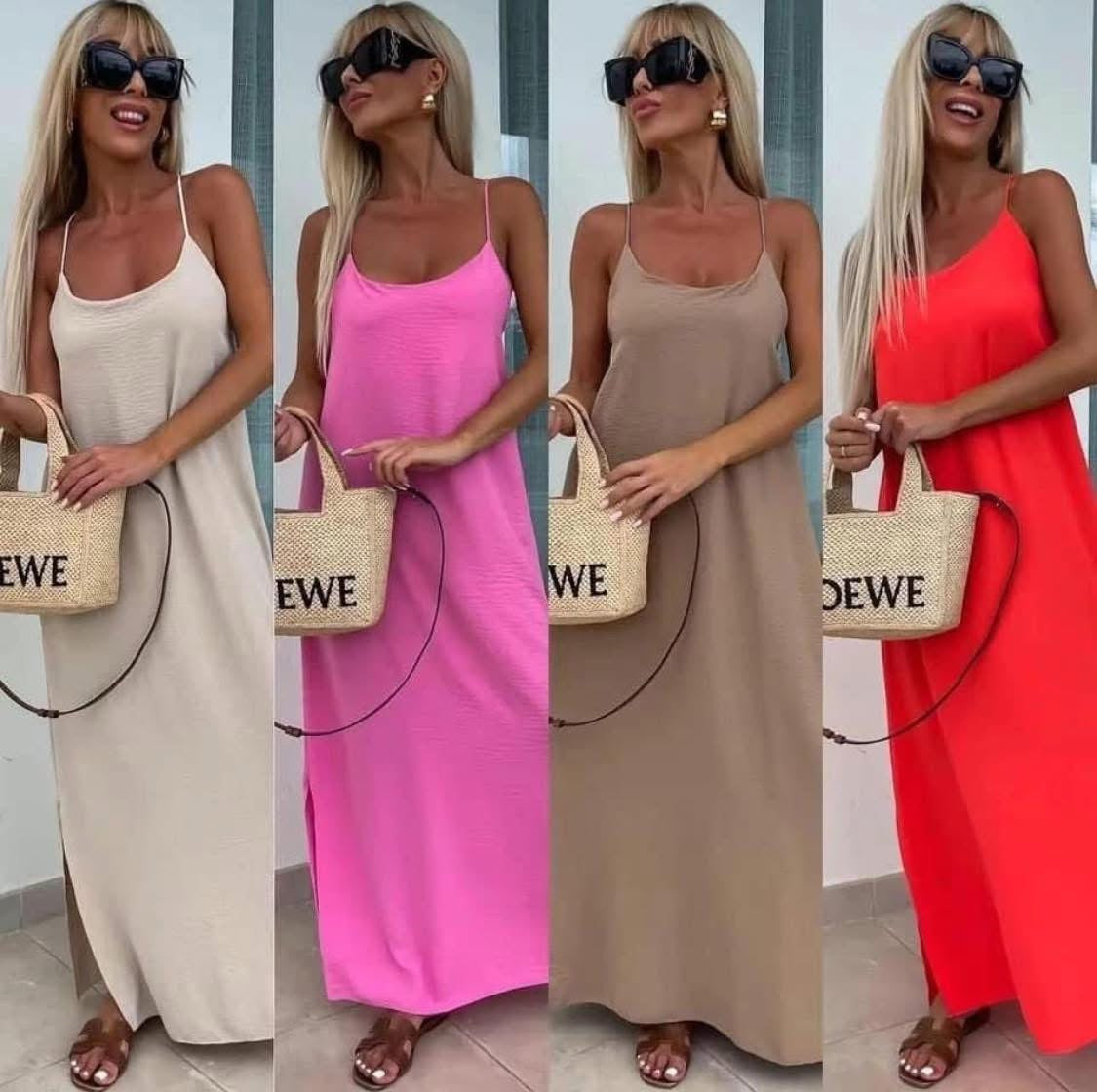 12757 SUMMER pántos nyári ruha