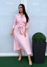 Kép betöltése a galériamegjelenítőbe: SYLVA csavart átkötős ruhaer
