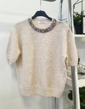 Kép betöltése a galériamegjelenítőbe: 635 INEZ köves nyakú tavaszi kötött felső
