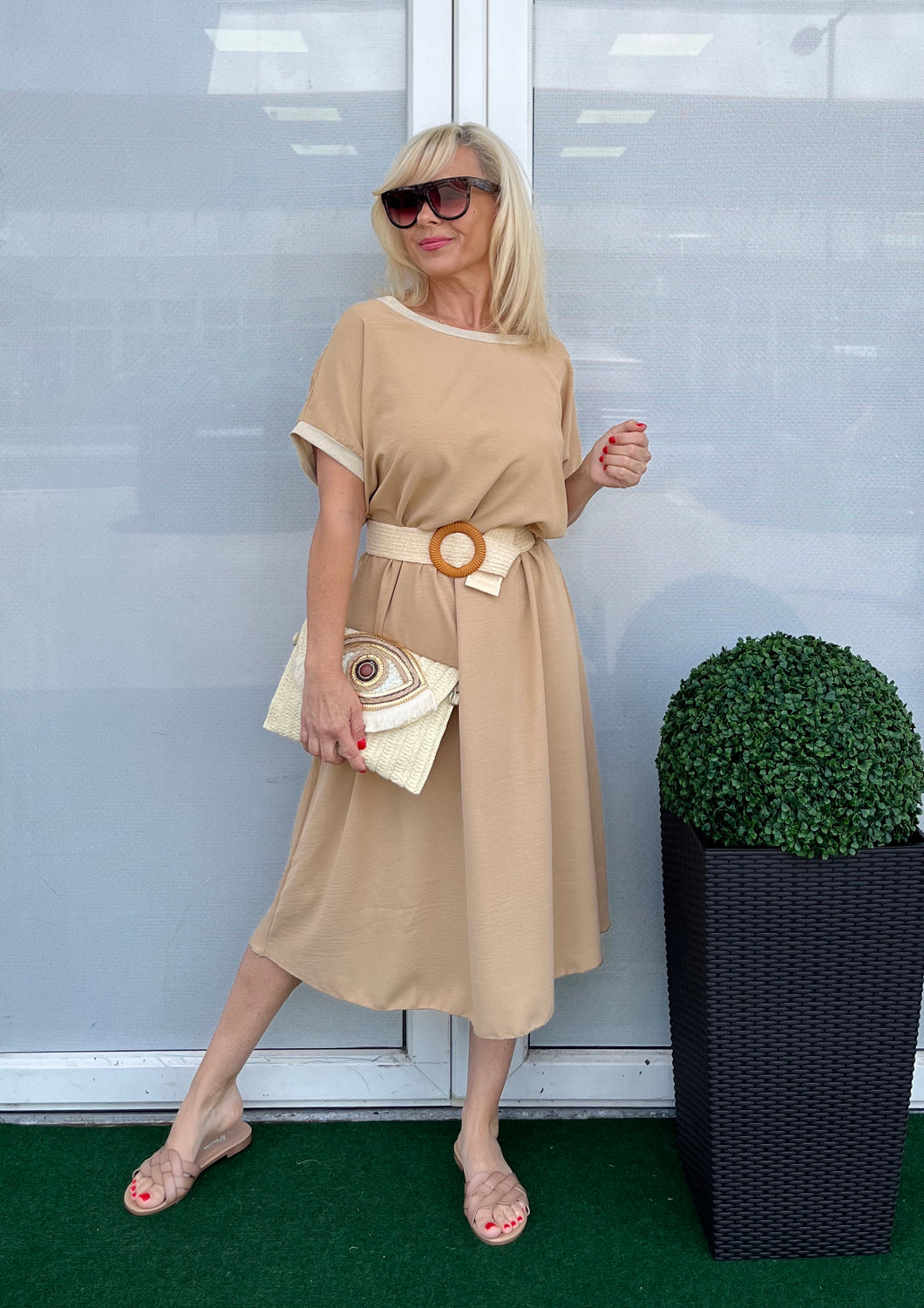 8753 PAULINA öves ruha/ tunika