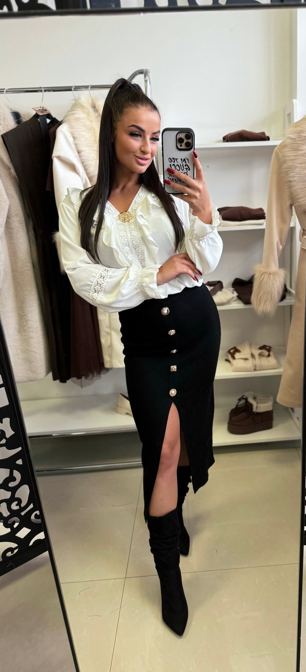 8738 PETRA fodros blúz brossal