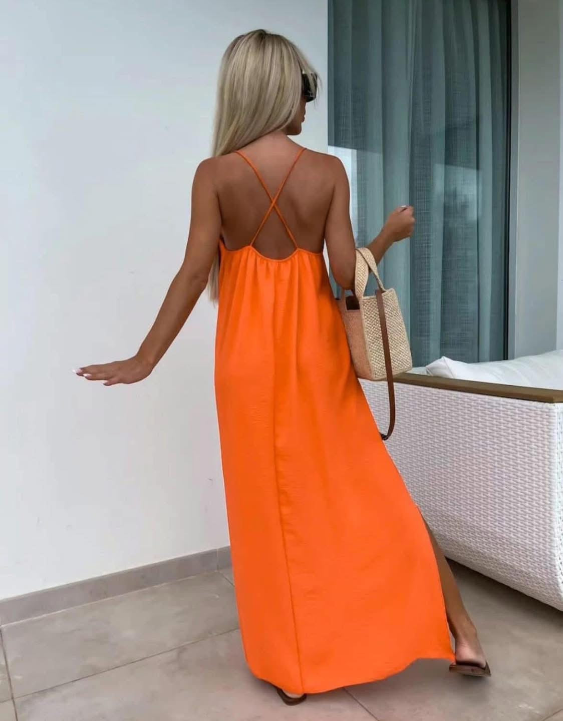 12757 SUMMER pántos nyári ruha