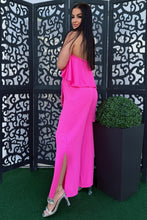 Kép betöltése a galériamegjelenítőbe: 3764 DEBORAH fodros overál bojtos övvel
