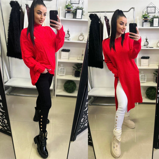 2716 BKACK&WHITE arany gombos nadrág