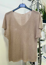 Kép betöltése a galériamegjelenítőbe: LUREX V nyakú felső

