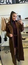 Kép betöltése a galériamegjelenítőbe: 10805 EMILY öves szövetkabát
