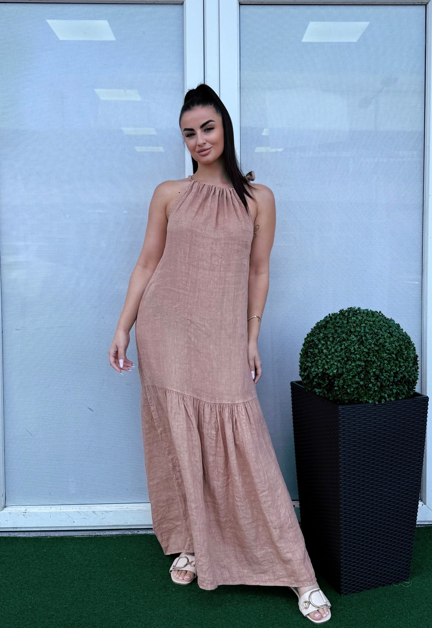2205 LOTTE lenvászon ruha