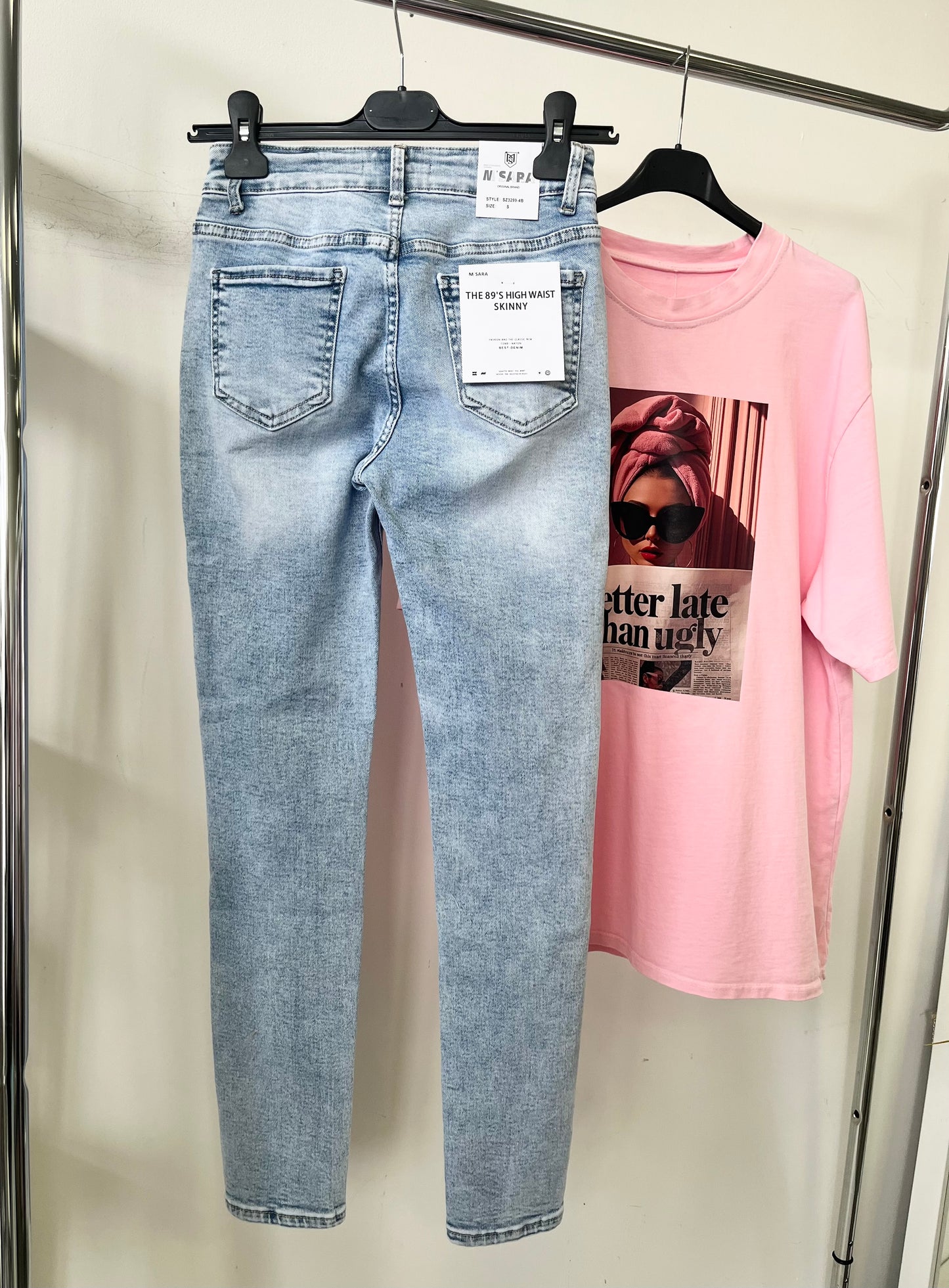3299 RONY skinny farmer nadrág