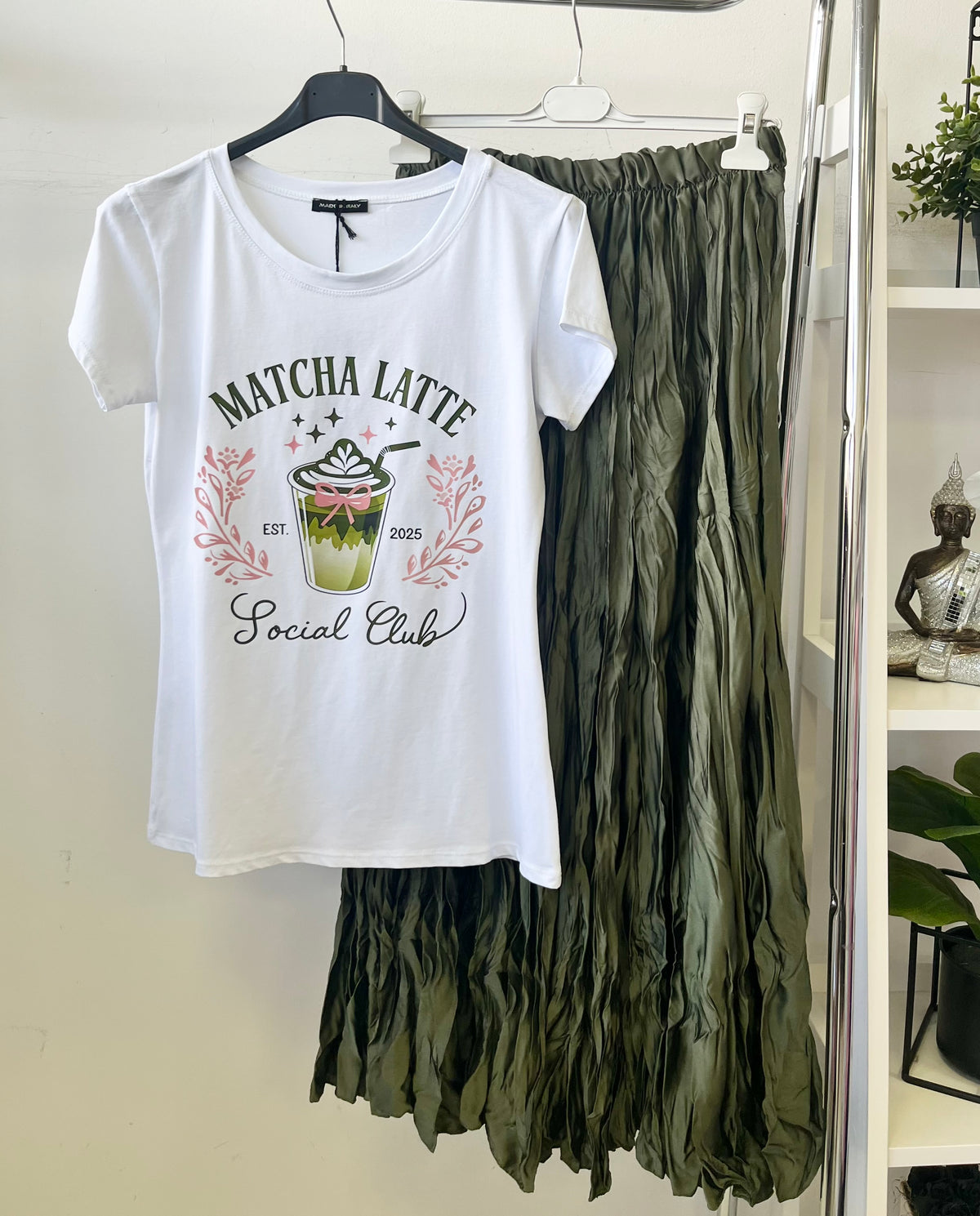 2415 MATCHA latte póló