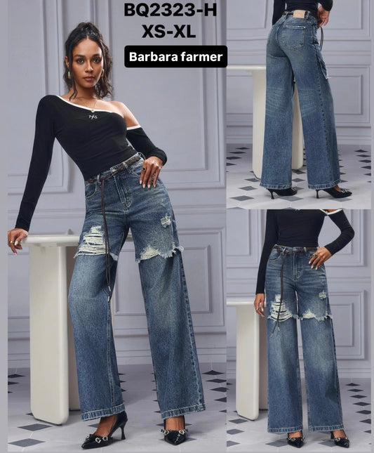 2323 BARBARA szakadt farmer