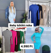 Kép betöltése a galériamegjelenítőbe: M005 RUBY kötött ruha
