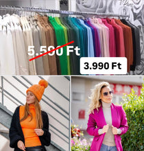 Kép betöltése a galériamegjelenítőbe: BASIC garbó pulóver / 9076
