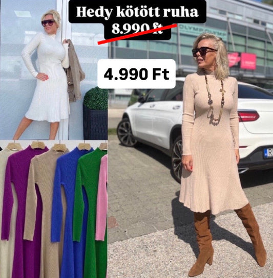 0005 HEDY Kötött ruha
