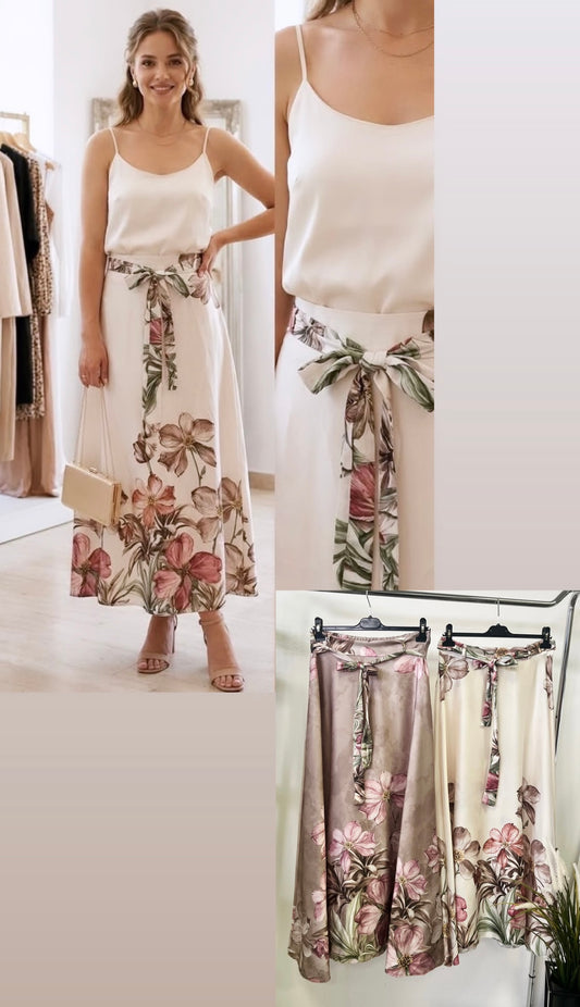 4981 AMANDA virágos maxi szoknya