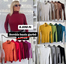 Kép betöltése a galériamegjelenítőbe: 5809 BORDÁS basic garbó
