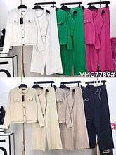 Kép betöltése a galériamegjelenítőbe: 7789 ARANY LÁNCOS jogging szett
