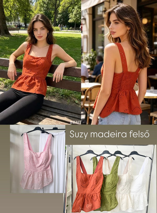 29013 SUZY madeira pántos felső