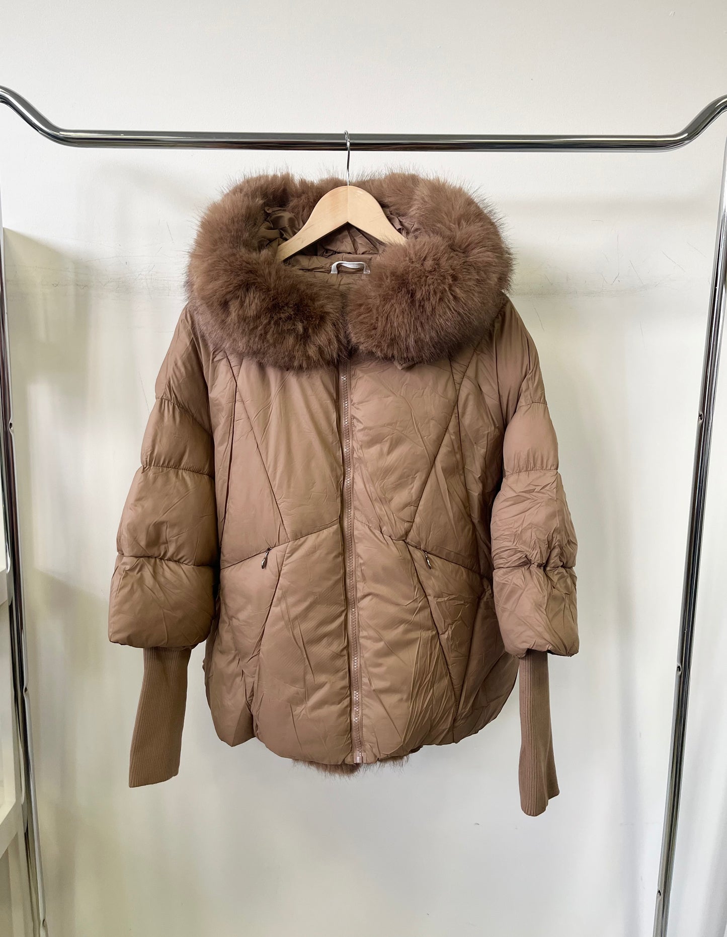 6038 DONNA oversize passzés ujjú kabát