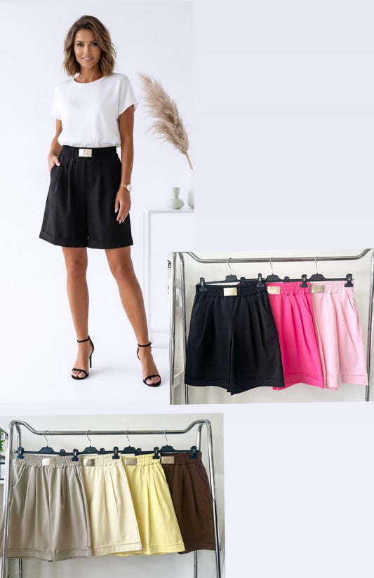 193 FASHION pamut térdnadrág