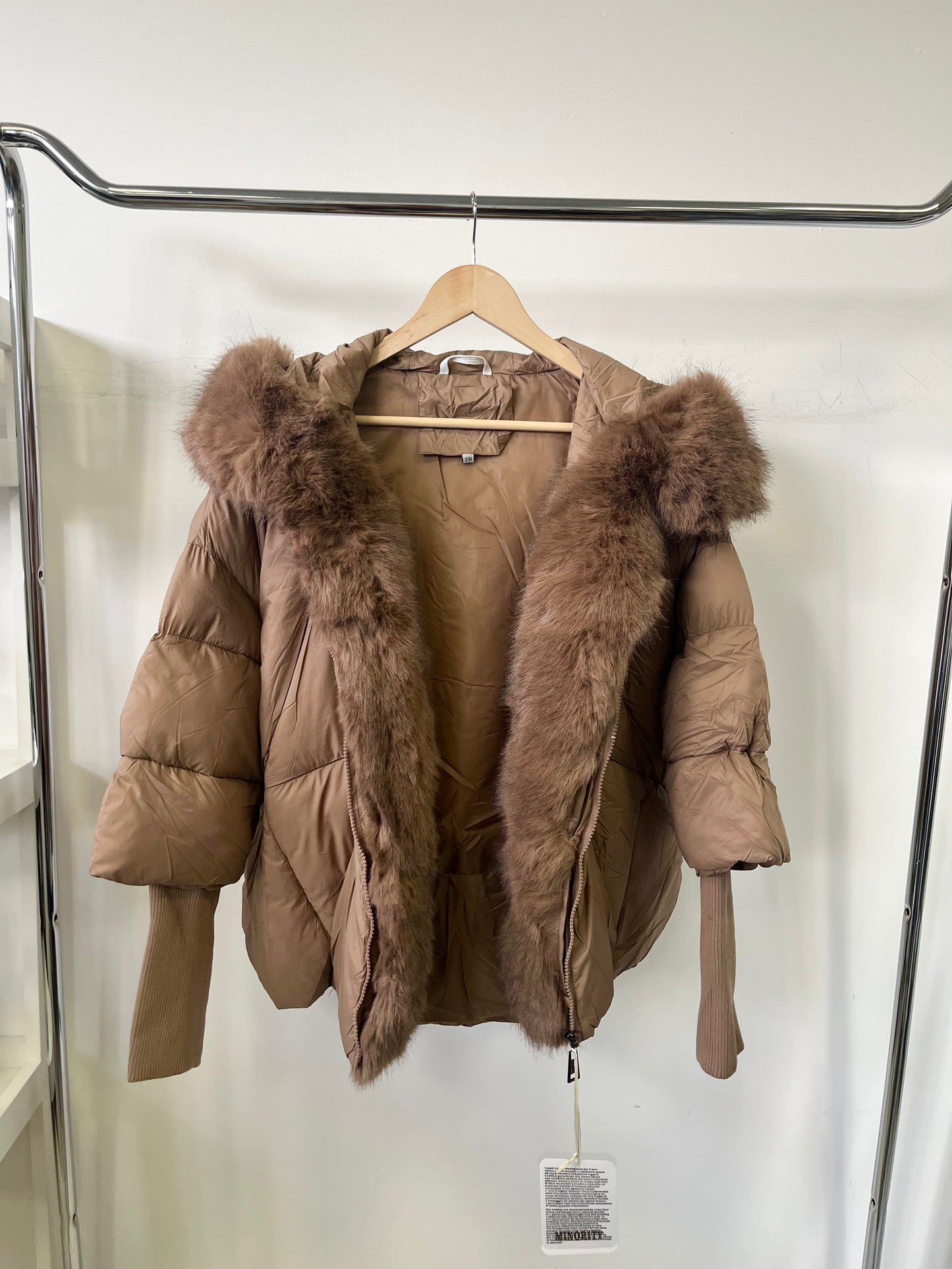 6038 DONNA oversize passzés ujjú kabát