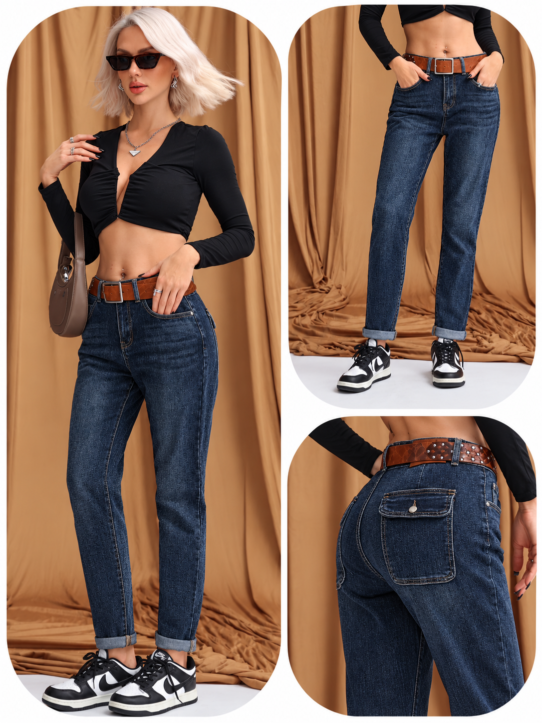 5711 DEBY loose fit farmer gombos farzsebbel
