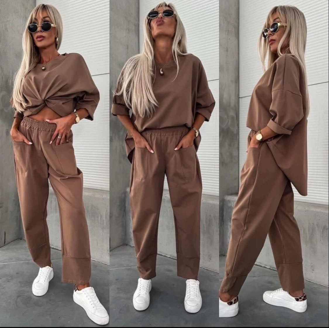 24228 JORDYN vékony pamut jogging