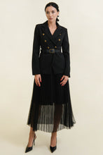 Kép betöltése a galériamegjelenítőbe: 5022 RITA blézer +szoknya szett övvel
