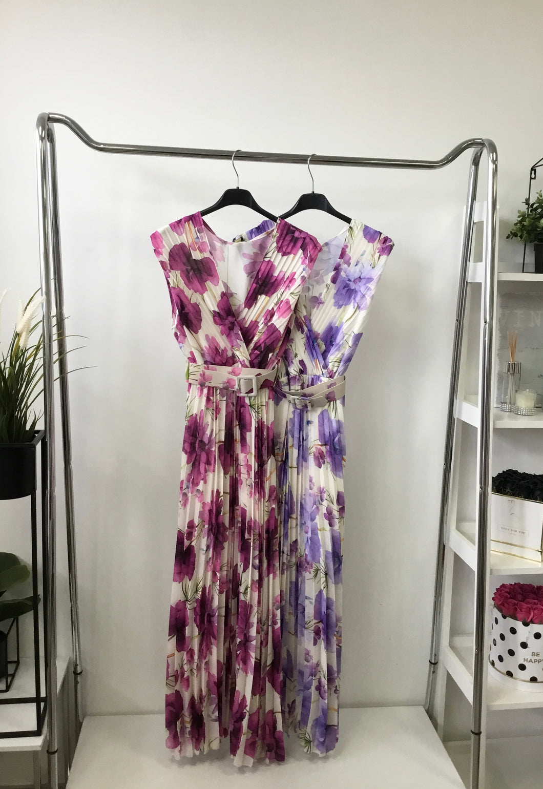 9053 PANNA plisszírozott ruha