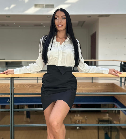 81067 GABRIELLA vászon ruha