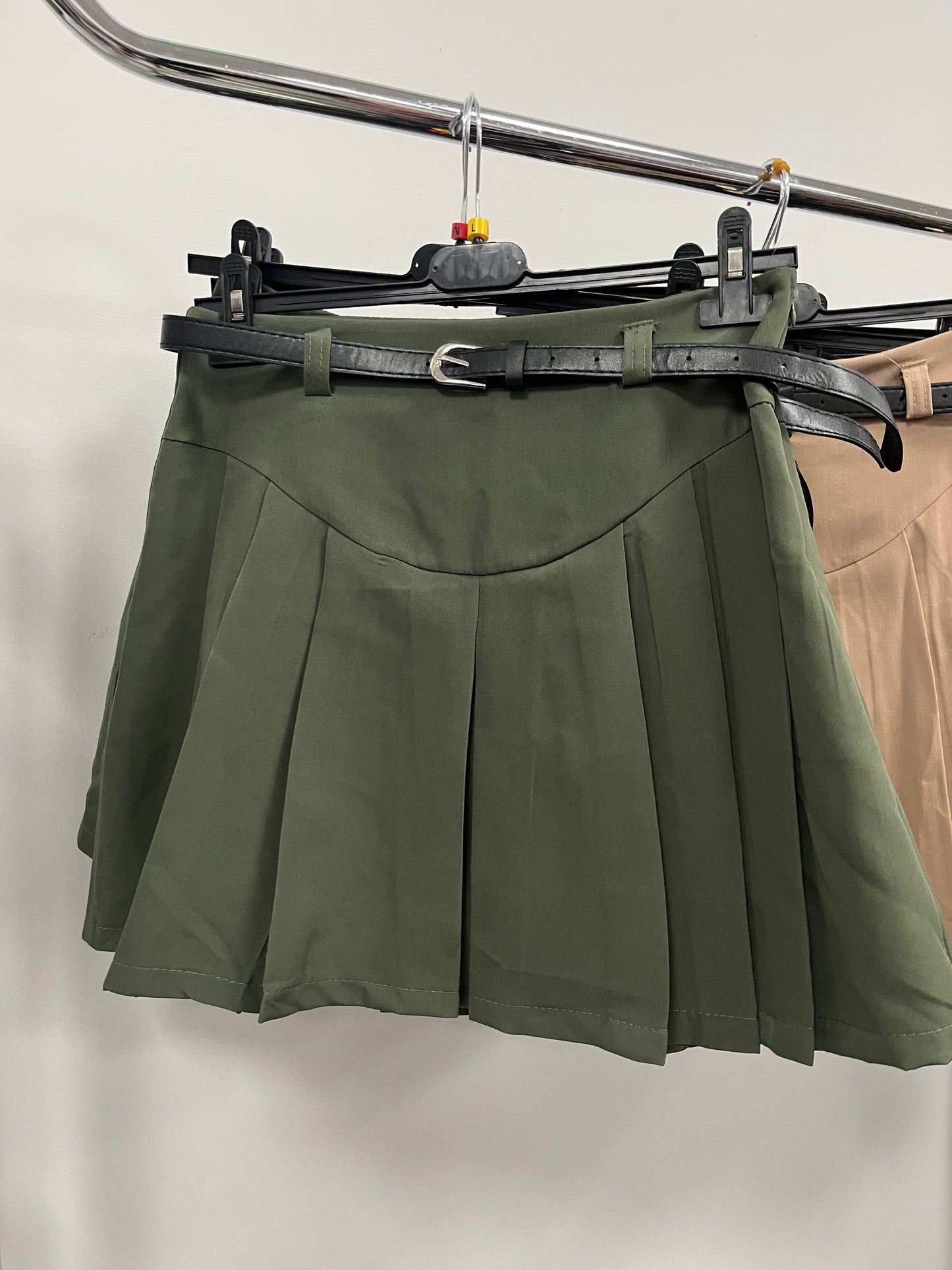 9547 Rakott miniszoknya/sort