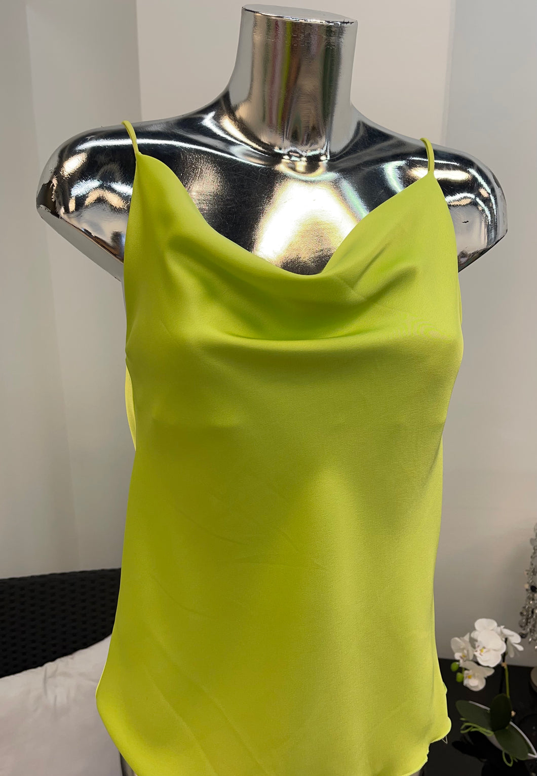 LILLA szatén top/3353
