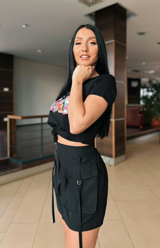10341  VIVY ZSEBES miniszoknya