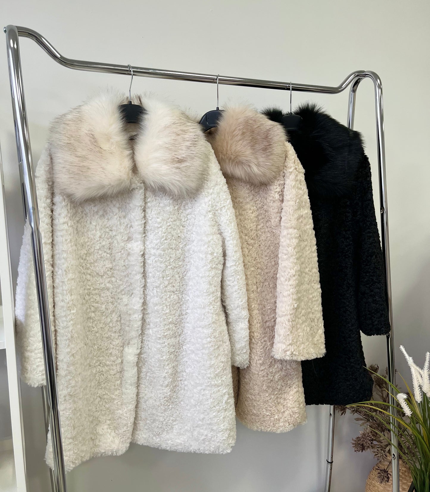 26288 LAMB elegáns műszőrme bunda