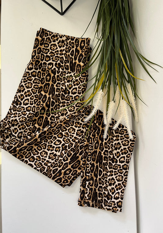 3203 LEOPÁRD leggings kis minta