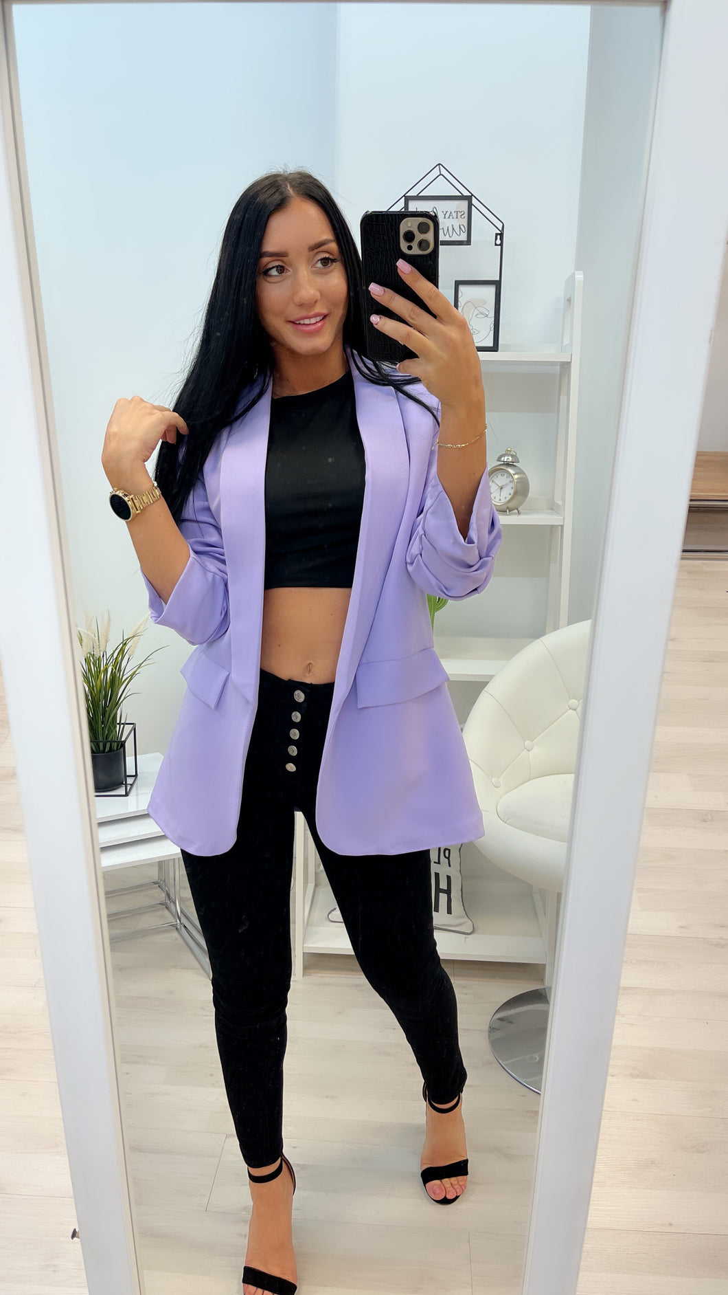 80172 LONG blézer/szines