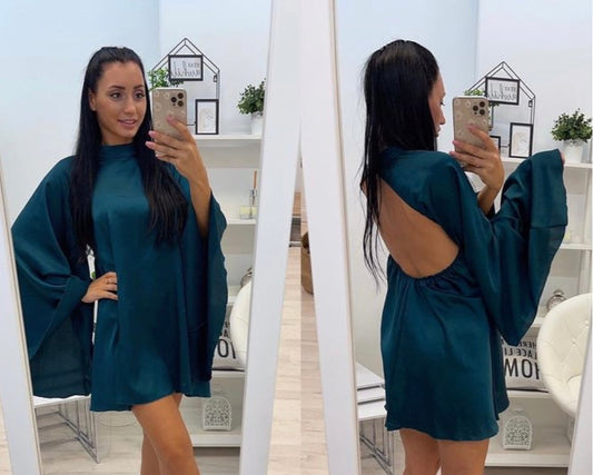 ZAIRA szatén ruha